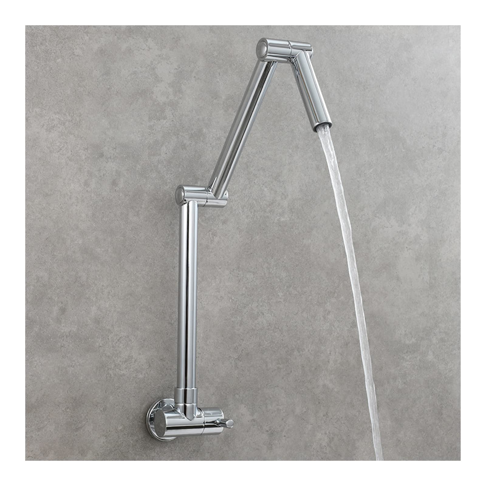 Robinet de remplissage en pot pliant pour éviter de porter les casseroles