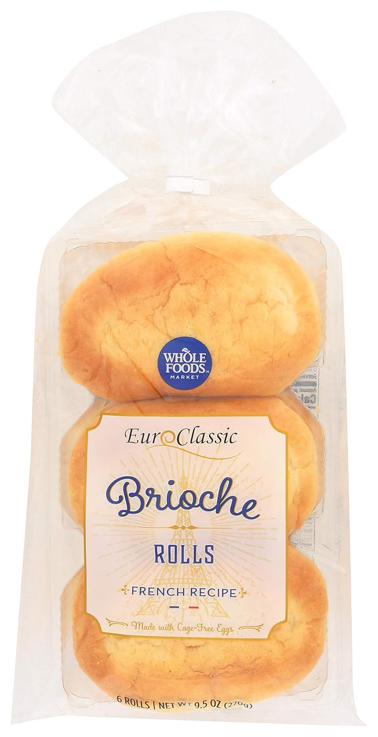 Whole Foods Market Rollos de brioche, 6 unidades Comida Gourmet y Alimentos