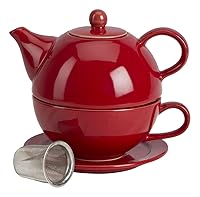 Algopix Similar Product 4 - Omniware 5 Piece Tea For One Teapot Set