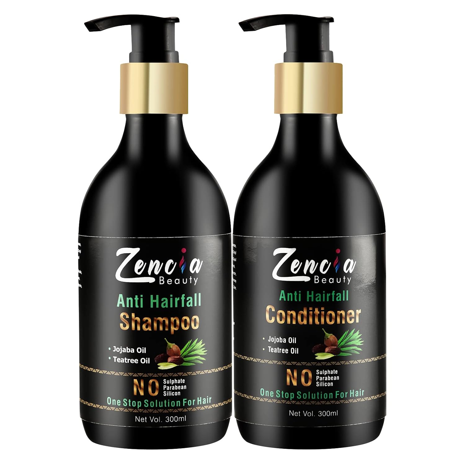 Buy Zencia'S Anti Hair Fall Shampoo and Conditioner Sulphate Free