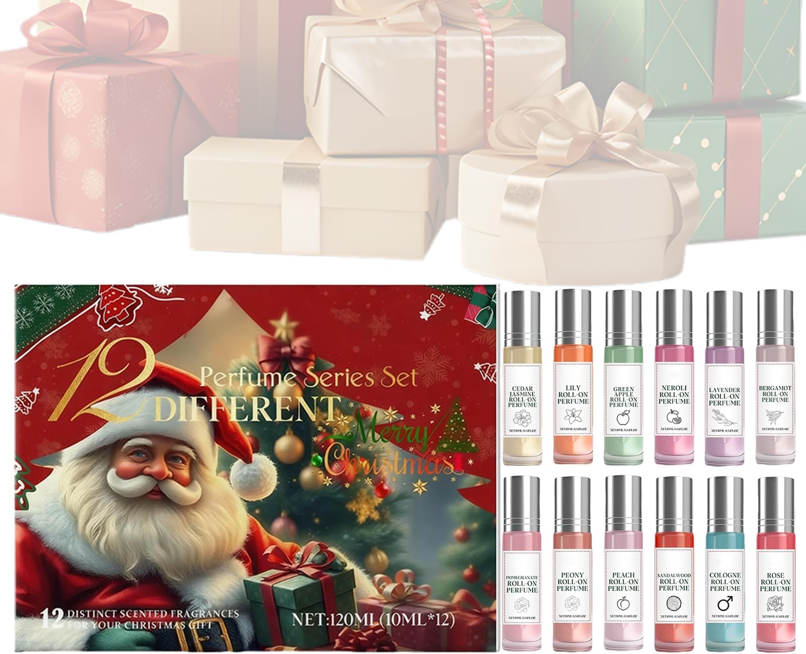 Christmas Perfume Sets for Women - Perfumes - Charming Fragrance | for Wife Girlfriend Women Commuting Dating Party Night Out Business Social Casual Gatherings Christmas