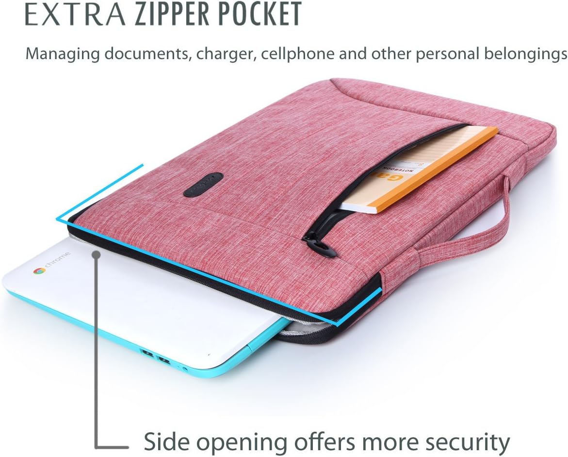 40% Off Discount ProCase 14-15.6 Inch Laptop Sleeve Case Cover Bag for 2019 MacBook Pro 16 A2141, Most 14 15 Inch Laptop Ultrabook Notebook Chromebook Dell Toshiba HP Acer -Pink