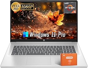 HP 17 Laptop with Microsoft Office & SSD