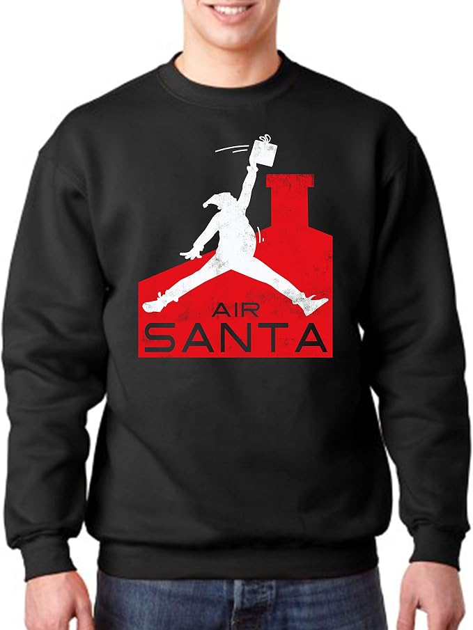StitchPrint Michael Jordan - Maglione Natalizio con Babbo Natale, Giocatore  di Basket MJ Nero 2XL : Amazon.it: Abbigliamento