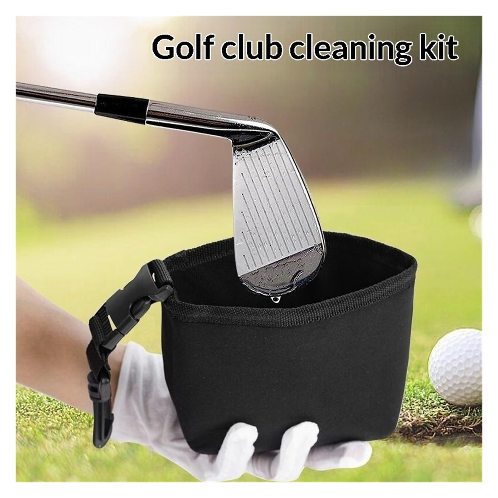 1 Bolsa de Limpieza portátil Impermeable for Pelotas Golf