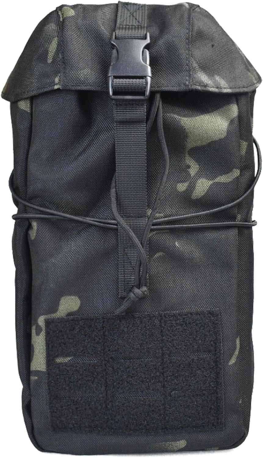 Tactical Molle Pouch Large Capacity Dump Pouch Drawstring Magazine Tactical Utility Pouch Recycling Pouch Bag Belt Waist Bag