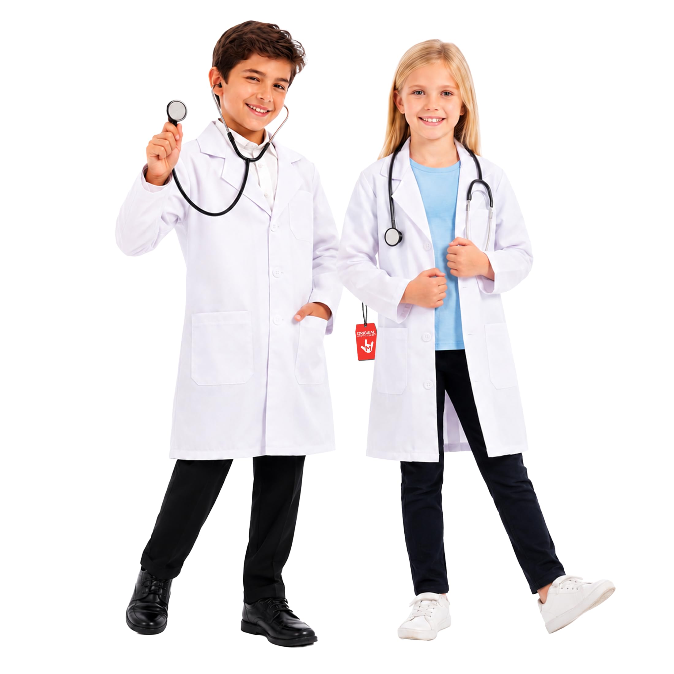 Fun Shack Costume da Dottore Bambini, Costume Medico Halloween Bambini