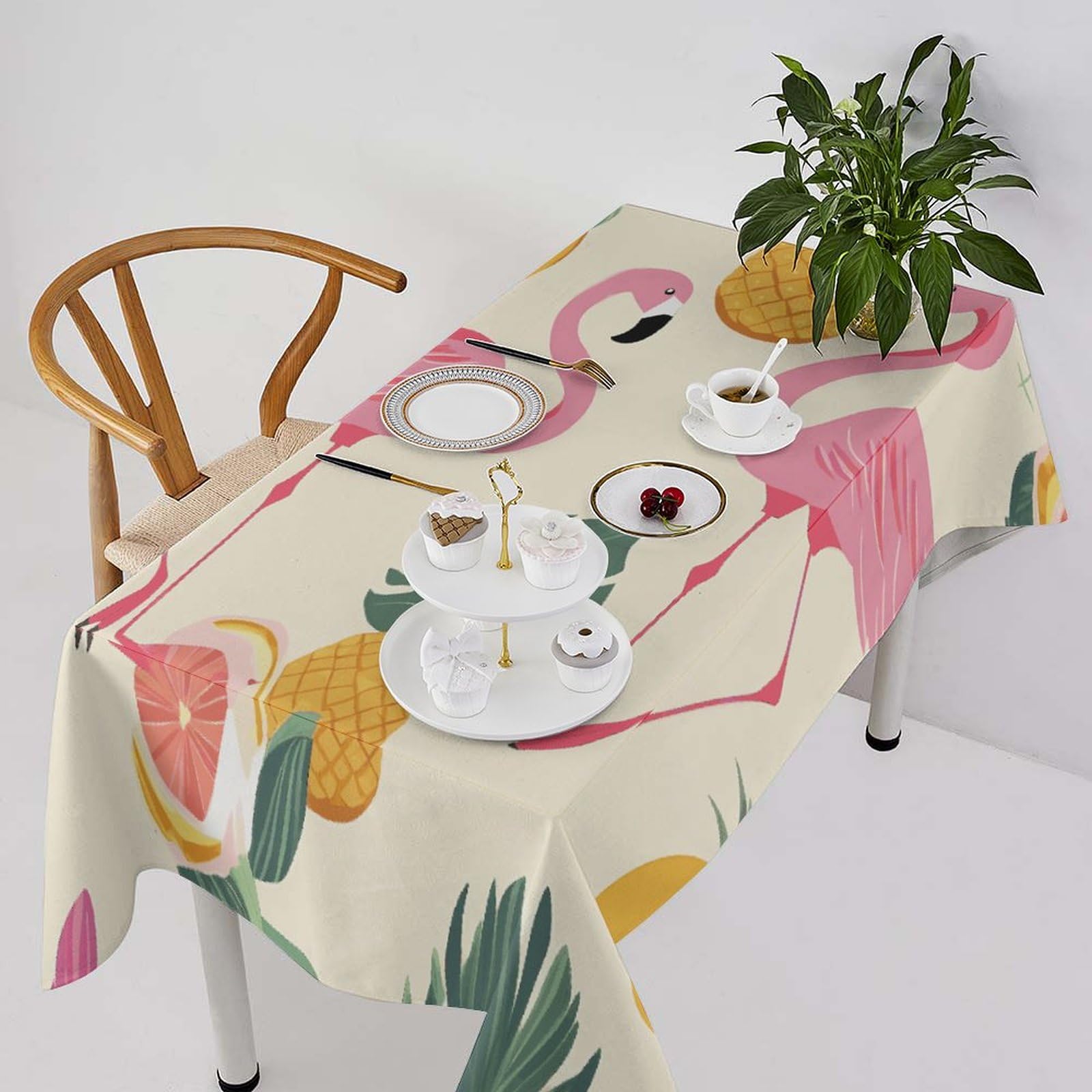 Nappe de pique-nique et camping 140x190 cm imperméable flamants roses