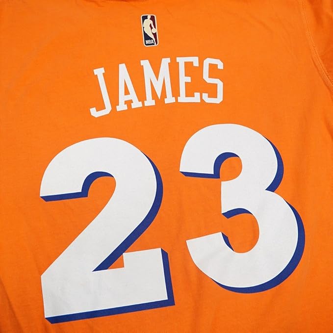 lebron orange jersey