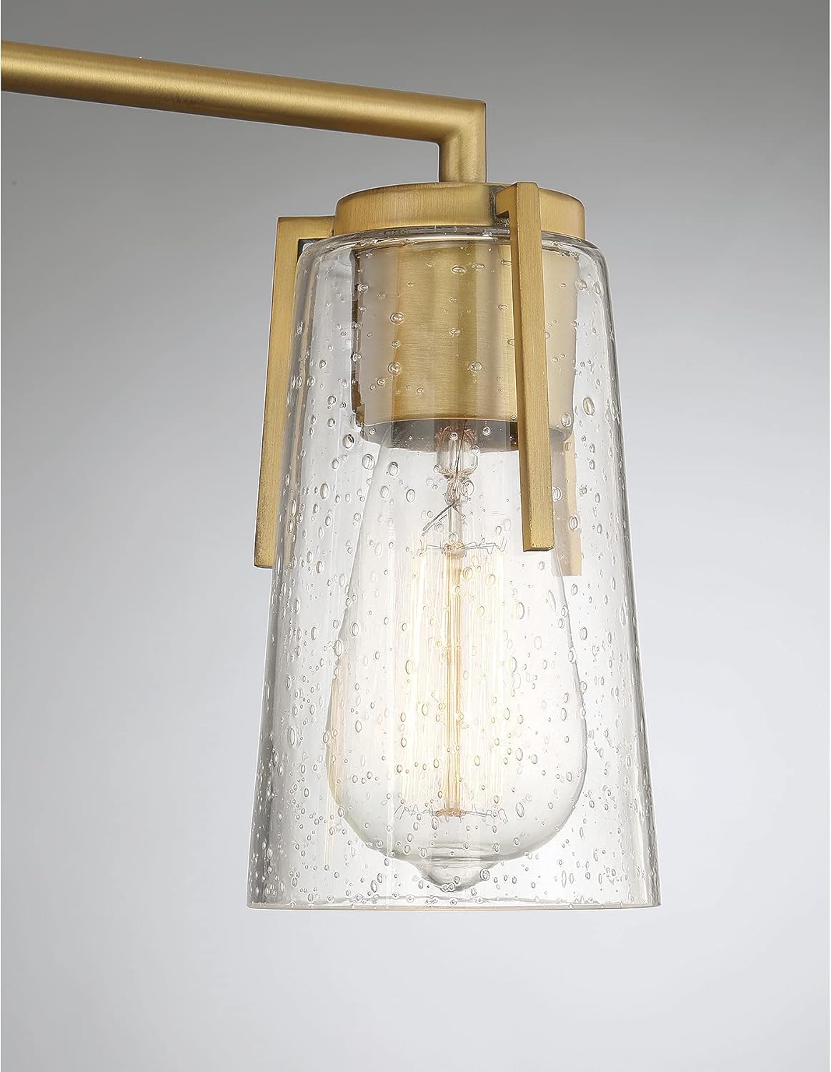 Savoy House 8-7045-3-322 Sacremento 3-Light Bathroom Vanity Light in Warm Brass (24" W x 9" H)