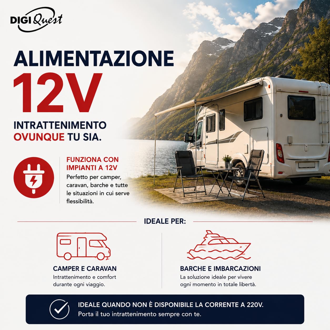 DigiQuest Récepteur HDTV numérique DVB-T/T2 HEVC H.265 HDMI, péritel, œil Infrarouge, USB 2.0