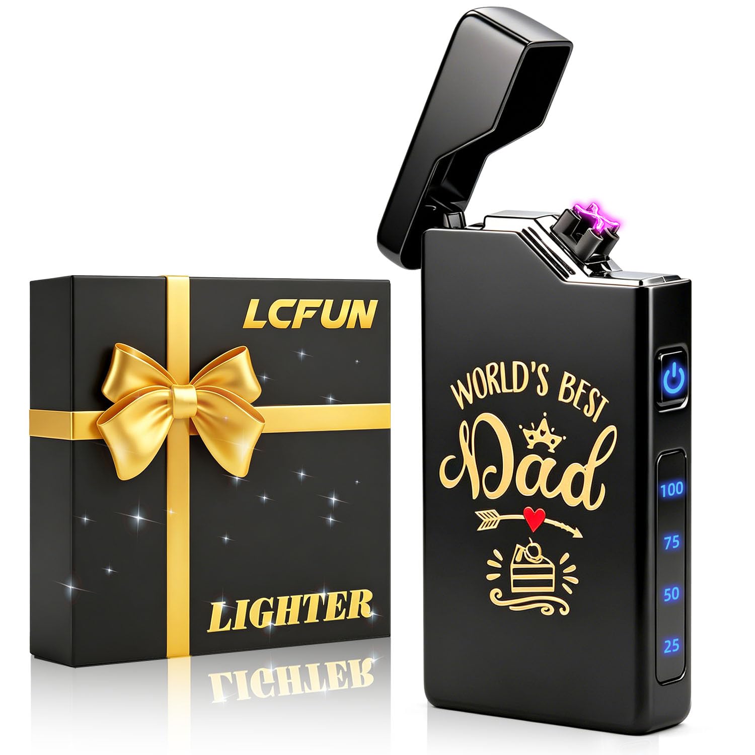 Photo 1 of Electric Lighter Rechargeable Plasma Lighter, Dad Gifts for Fathers Day