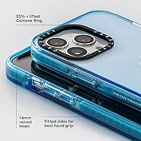 Vista 9 de CASETiFY Impact - Funda para iPhone 13 Pro protección contra caídas de 6.6 pies - Leopardo gris plateado - Escarcha transparente