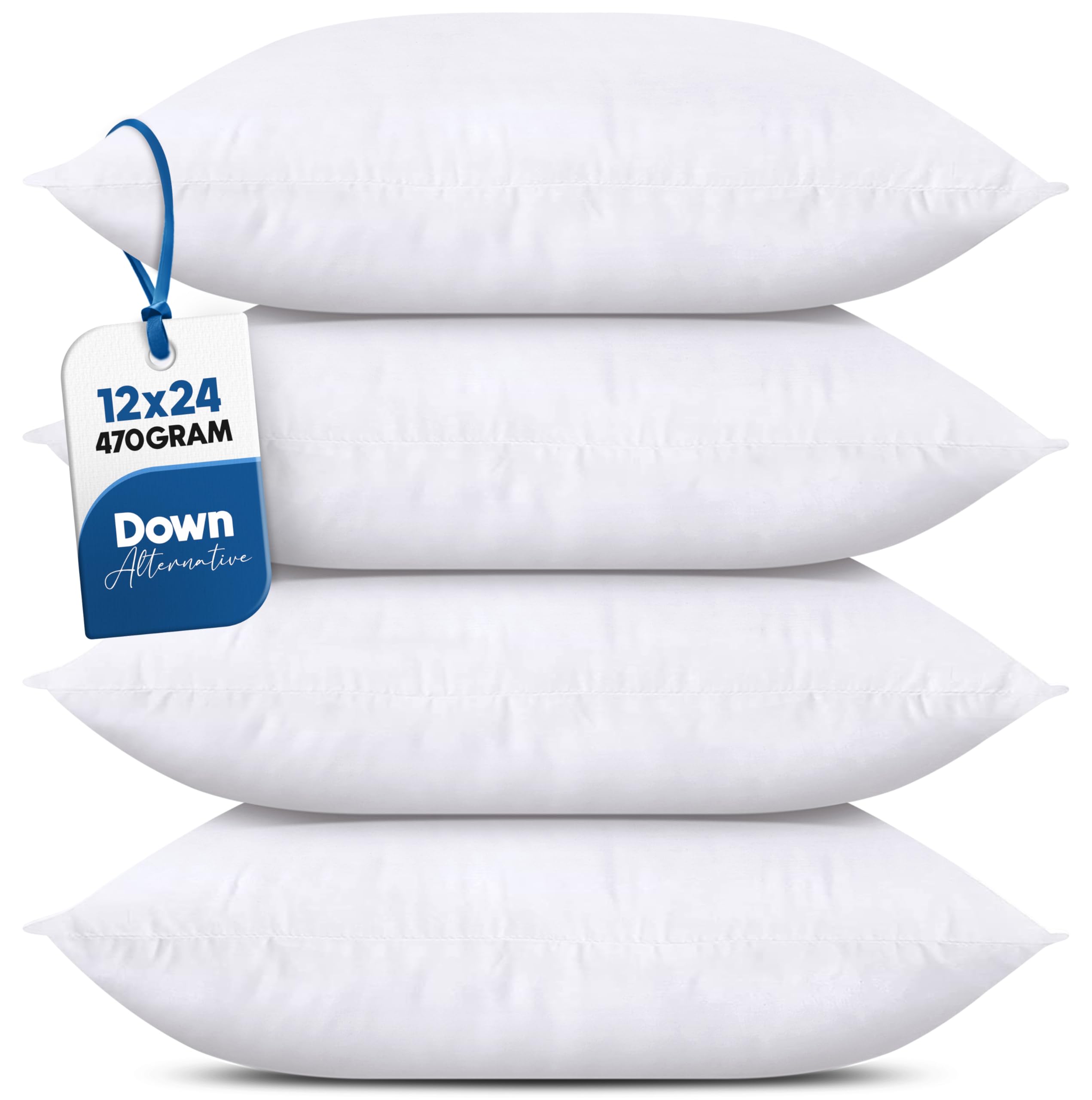 Amazon.com: Utopia Bedding Throw Pillows (Set of 4, White