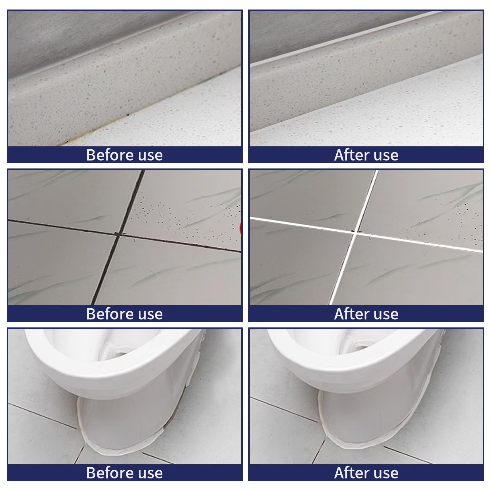 8 Pezzi Pennarello per Fughe Piastrelle, Stucco per Fughe Piastrelle Beige Impermeabile, Penna per Fughes Piastrelles Asciugatura Rapida, Piastrelles Penna per Ripristinare Pareti, Bagni