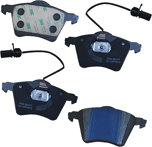 Vista 121 de Bendix Premium SBM8 - Pastillas de freno semimetálicas Premium para modelos seleccionados Buick Special, Camaro, Corvette, Phaeton, Olds F85, Vista