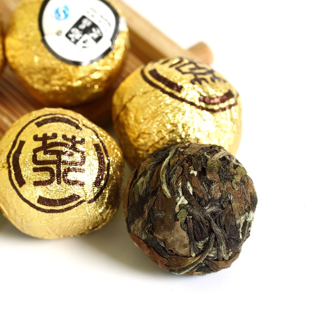 GOARTEA White Tea - 500g 17.6oz Fuding Wuyi Supreme Gong Mei Tribute Eyebrow Sweet White Tea Bags - Chinese Weißer Tee