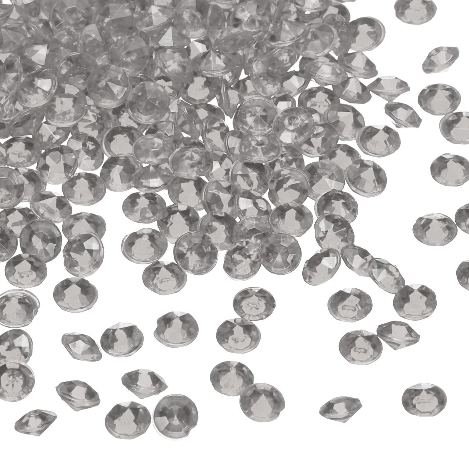 Muiltvoe 5000Pcs Wedding Table Scatter Confetti Fake Crystals Acrylic Diamonds Rhinestones Vase Fillers Gems for Crafts,Table Centerpiece Decor, Bridal Shower Party (Dark Purple, 4.5mm)