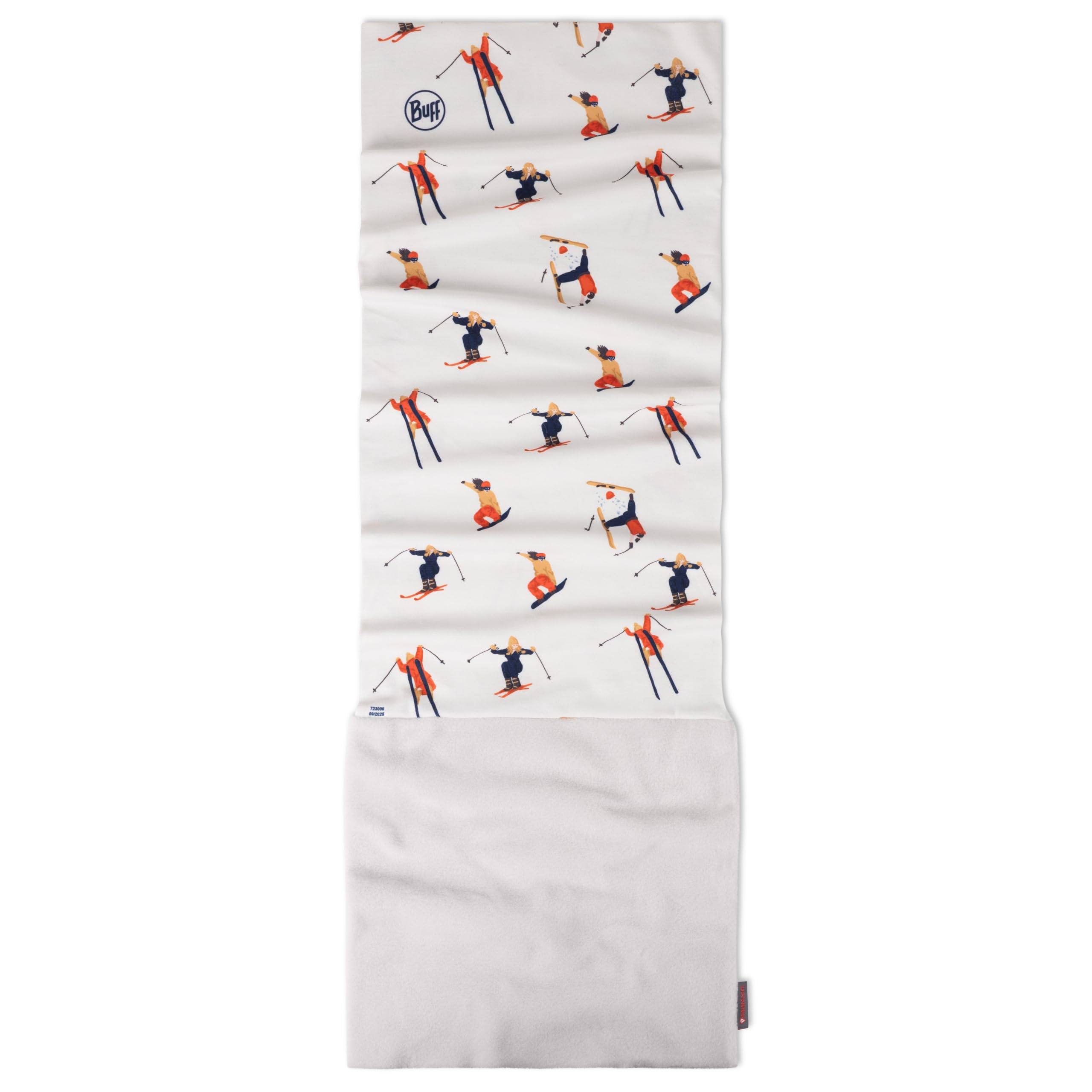 Buff| Braga de cuello Polar Multifucional, Calida, Forro, Comoda, Sueve Hombre Mujer Talla única Ecru
