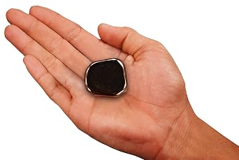Magnetic Hematite 1 1/2" Flat Large Polished Rock Mineral