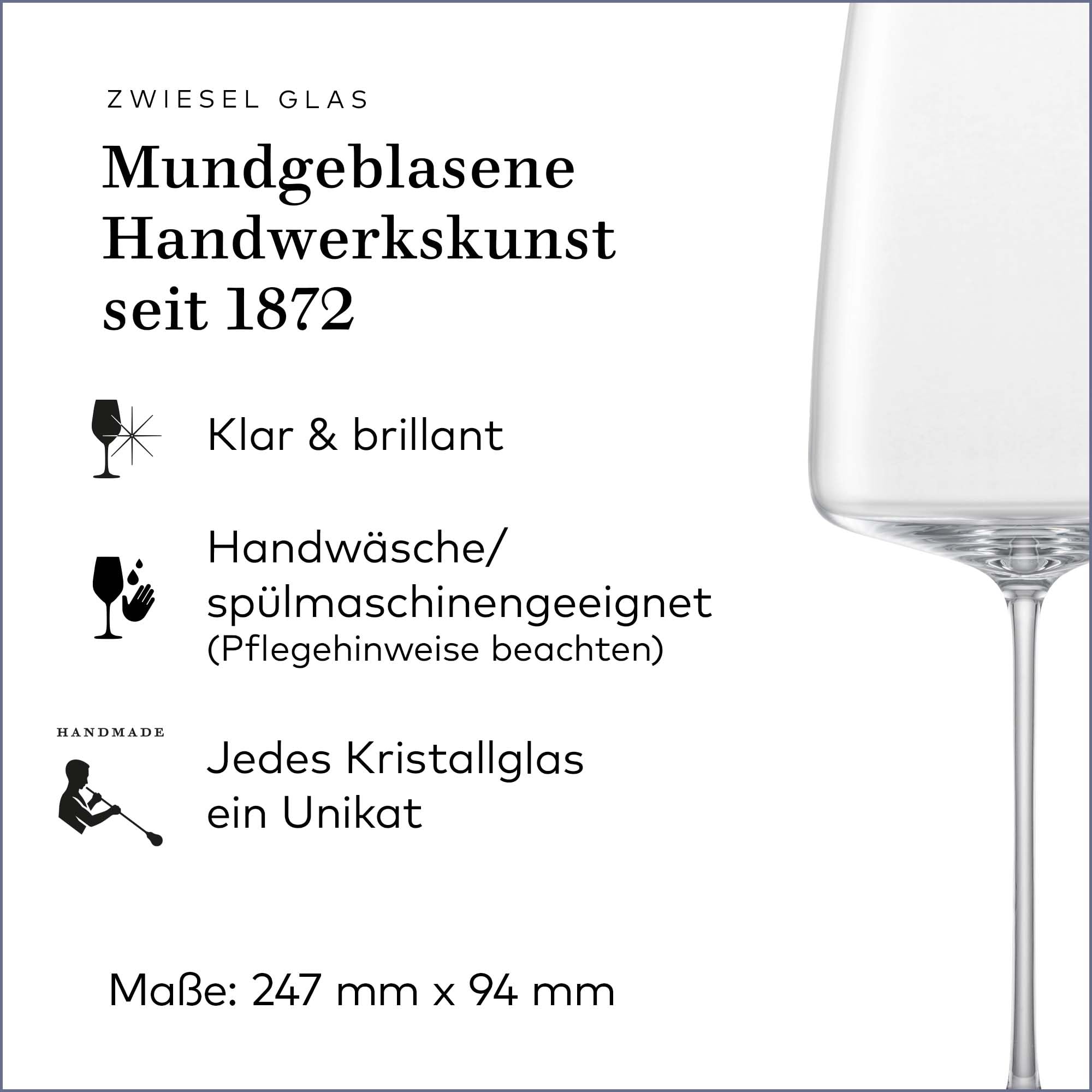 Zwiesel Glas 122054 Potente y picante cristal, 689 milliters