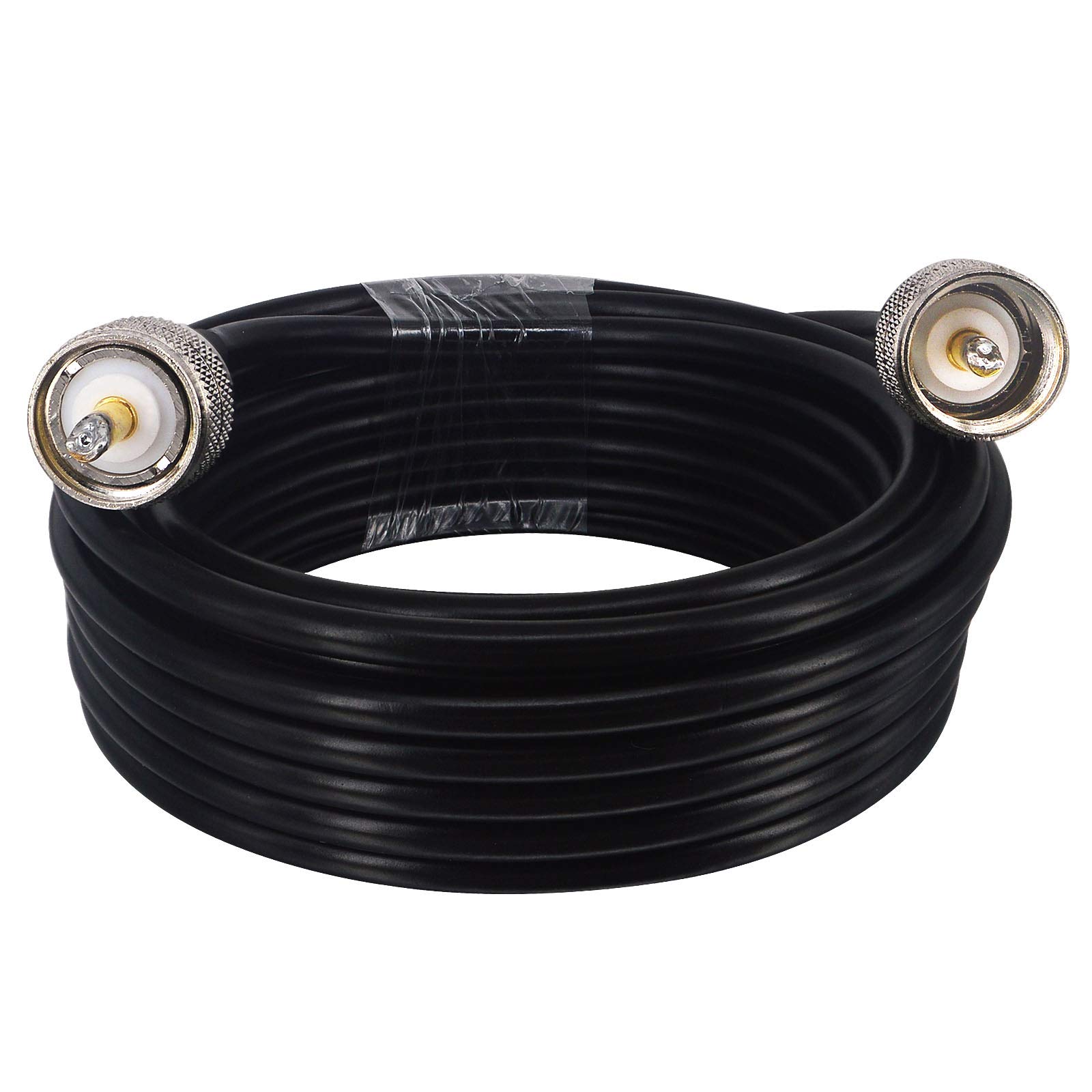 CB Radio Extension Cable 5M PL-259 UHF Male to UHF Male SO-239 RG58 Cable 16.4ft Low Loss Digital Coax UHF Jumper for HAM & CB Radio Antenna Analyzer Dummy Load SWR Meter