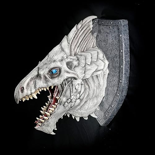 Miniatura 8 de WizKids D&D Réplicas de los Realms Placa de Trofeo Dragón Blanco Calabozos y Dragones