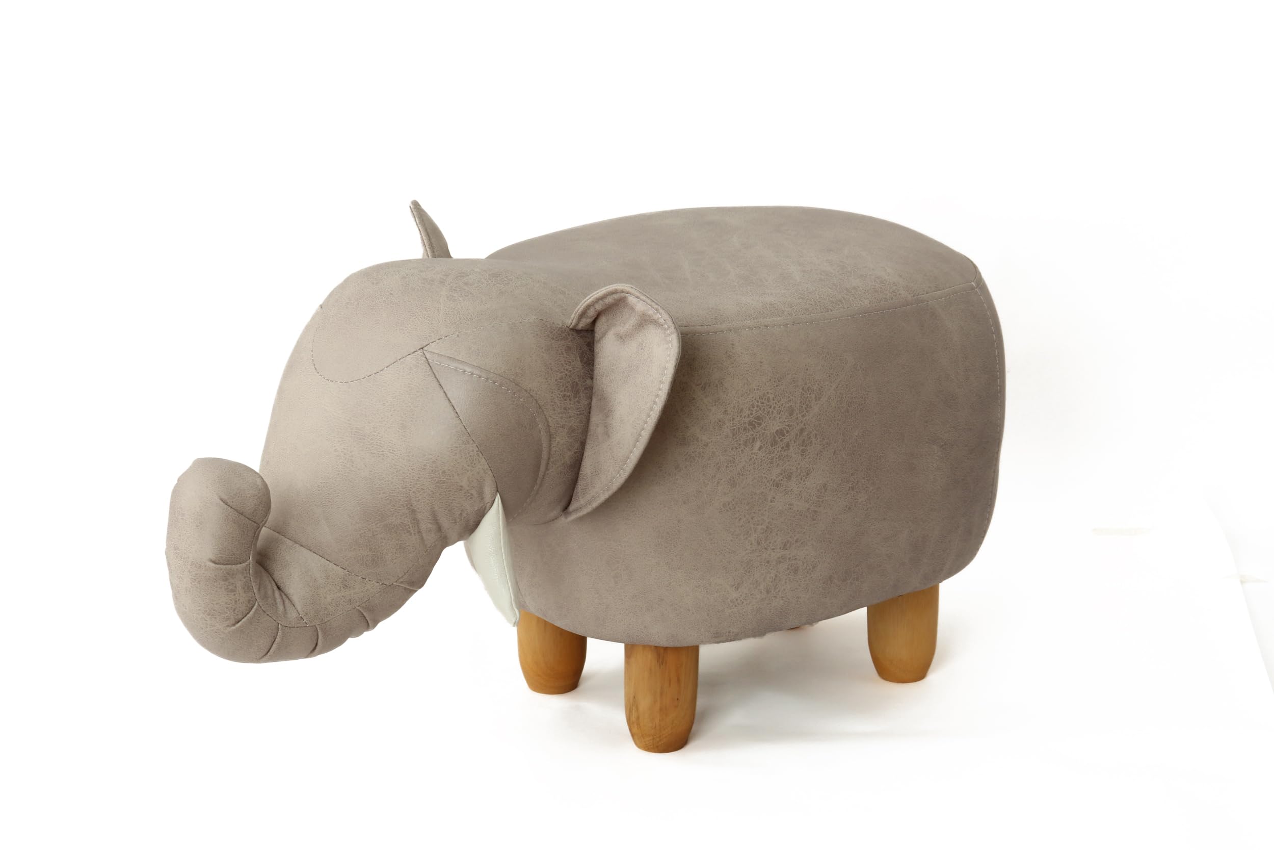 Amazon.co.jp: 家具の里 動物スツール ゾウ (ベージュ/レギュラー