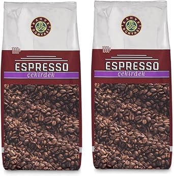 KAHVE DUNYASI D nyas  Kavrulmu  Espresso  ekirdek 2 Adet 1Kg