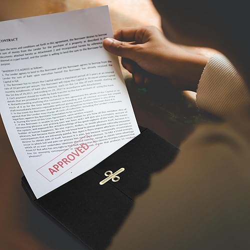 Miniatura 5 de 300 sobres Manilla de 6 x 9 pulgadas, cierre de papel kraft con cierre de cierres para almacenar correo, papel kraft de 28 libras para documentos de