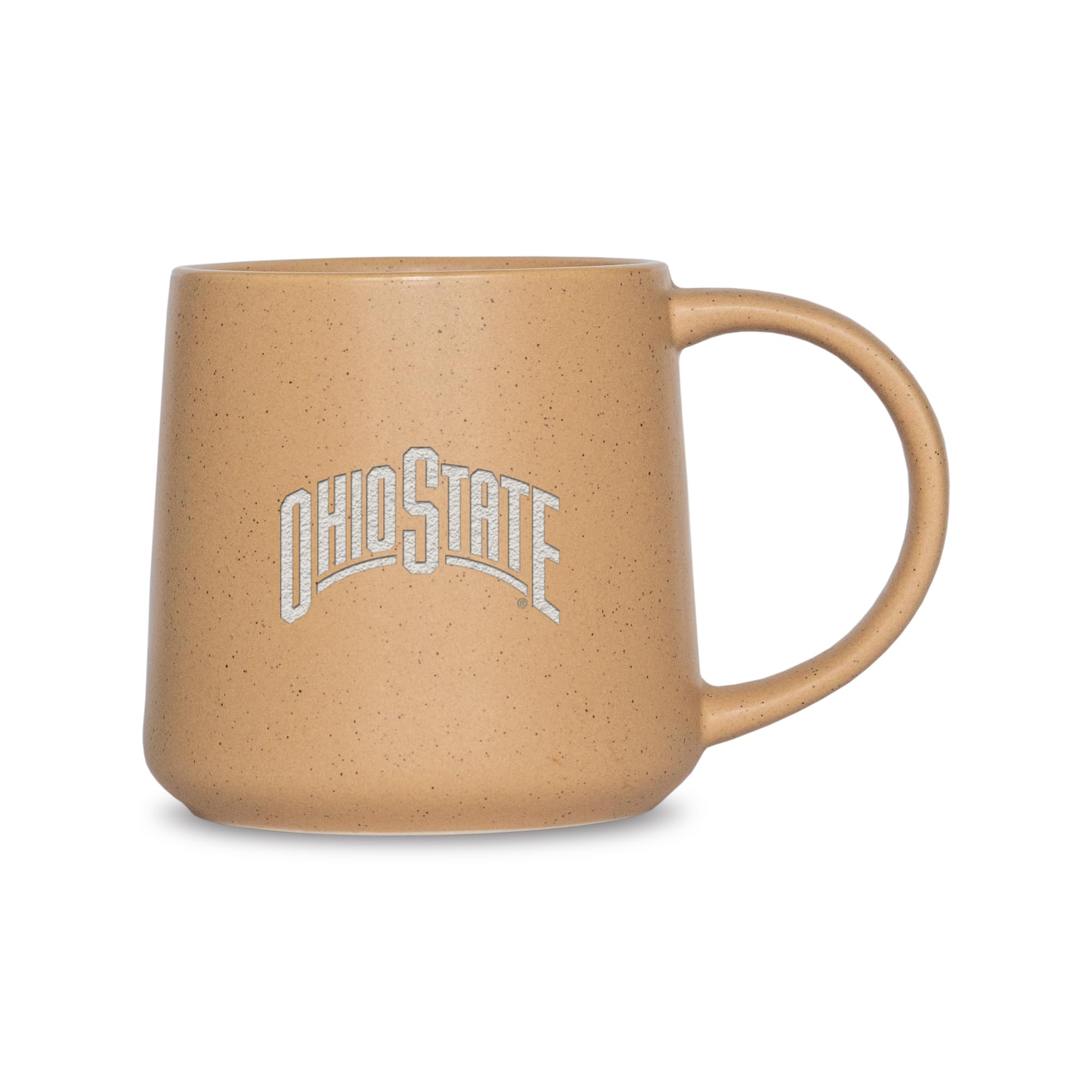 Mug Ohio State Buckeyes en céramique sable, le cadeau idéal pour fan de NCAA