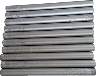 XICHEN10PCS Vintage Sealing Glue Gun Sealing Wax Wax Sticks Wax Seal Supplies a Variety of Colors (Silver)