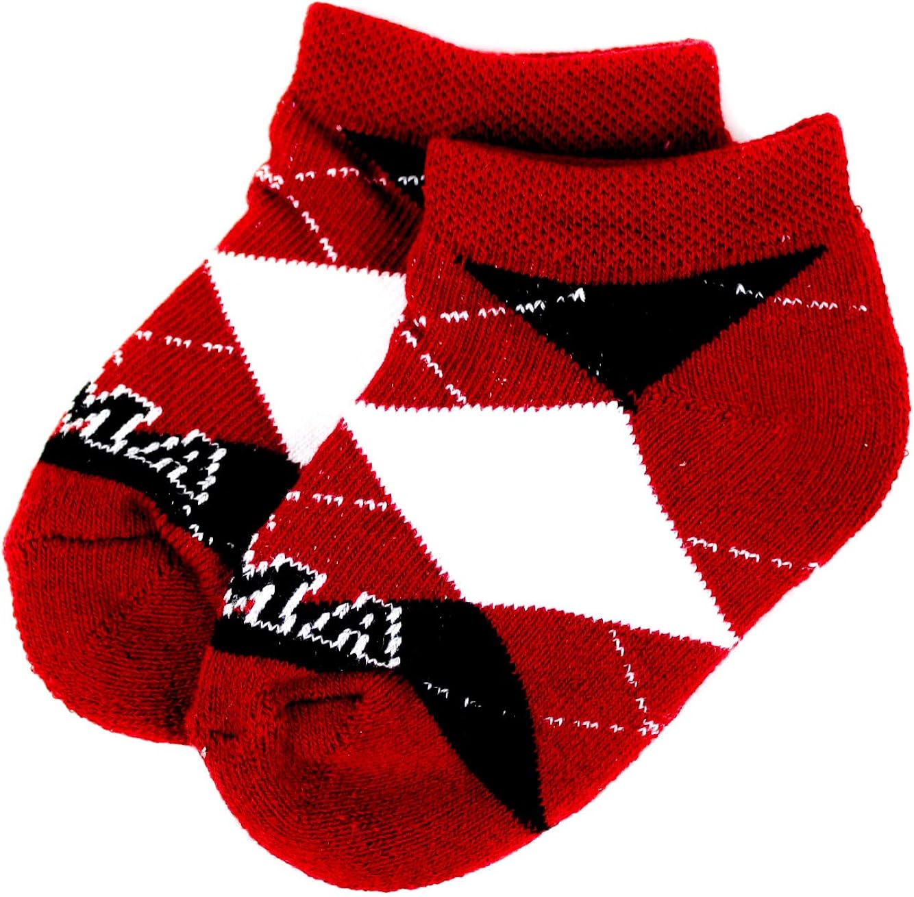 Donegal Bay NCAA Alabama Crimson Tide Unisex Alabama Baby Argyle No Showalabama Baby Argyle No Show, Red, BAX 12-24 Months : Sports & Outdoors