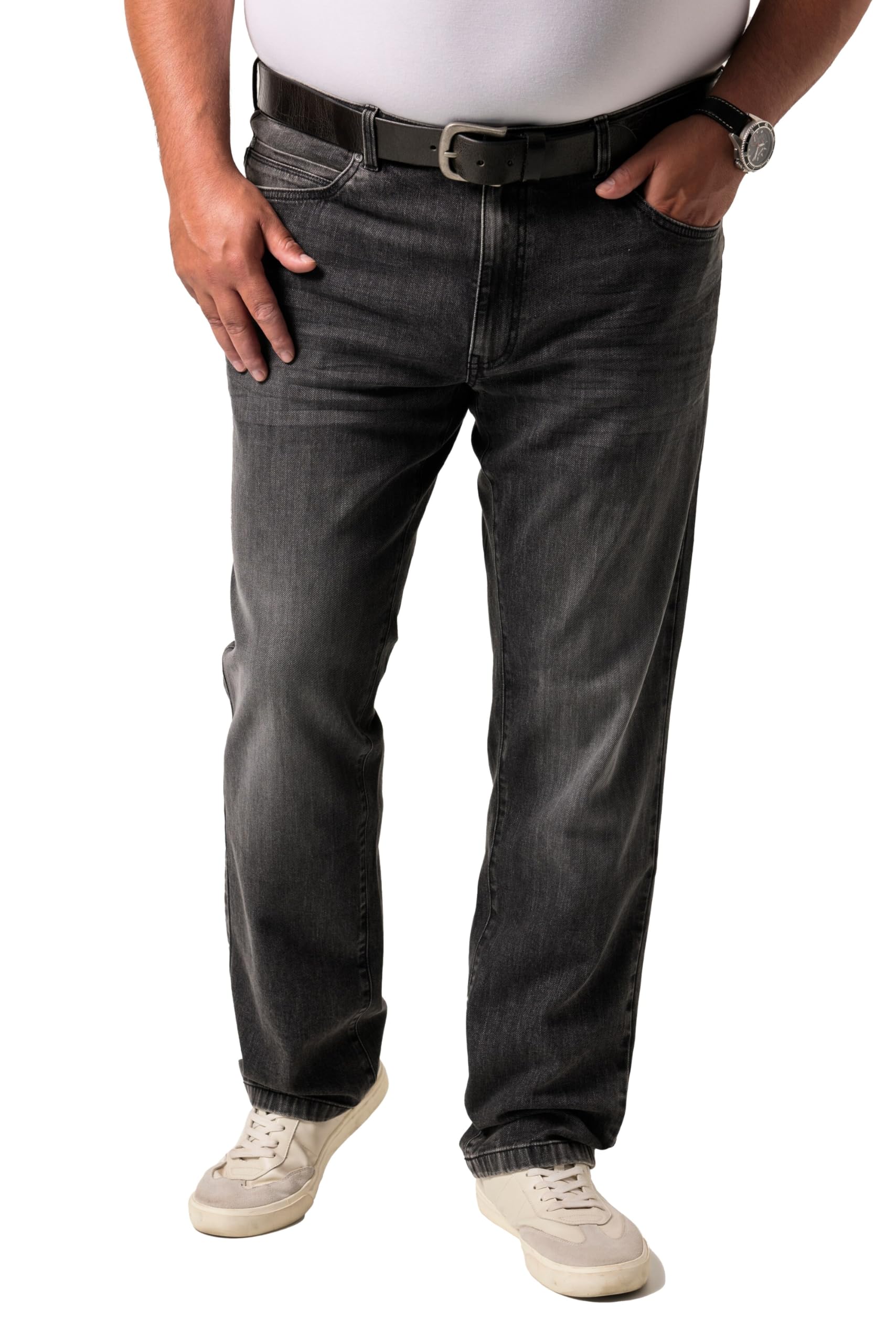 Men Plus Herren große Größen Übergrößen Menswear L-8XL Jeans, Regular Fit, 5-Pocket 842173