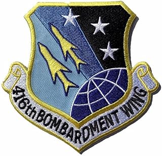 Squadron Nostalgia LLC 416th BOMBARDMENT WING Patch â€“ Plastic Backing