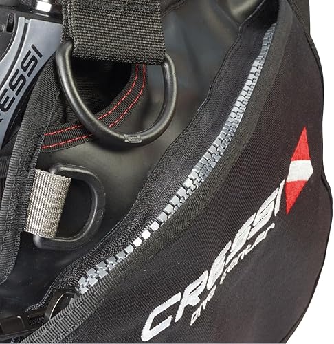 Miniatura 4 de Cressi Chaqueta de buceo BCD diseñada para uso intensivo - Alta capacidad de elevación, nailon 500D, bolsillos grandes - Sólido Diseñado en Italia