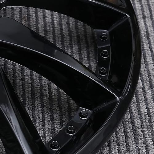 Miniatura 5 de 14 tapas de rueda para neumáticos, tapacubos negros, accesorios de glamping, decoración negra, cubierta de rueda de vehículo para cubo, llantas de