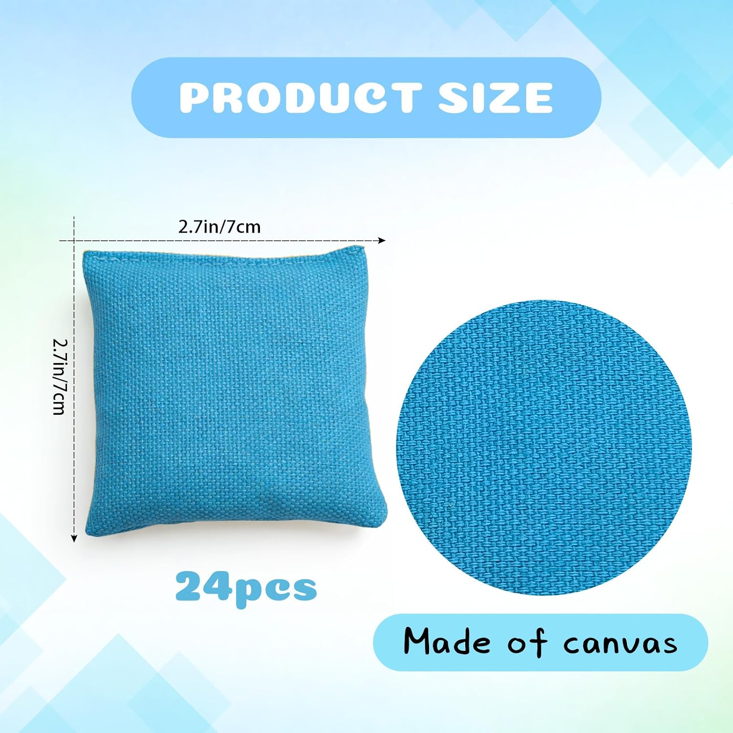 Mini Bean Bags for Tossing Games, Small Cornhole Bean Bags for Cornhole Game,Bean Bags for Tossing Kids, Family Fun,School,Cookouts,Carnivals image 2