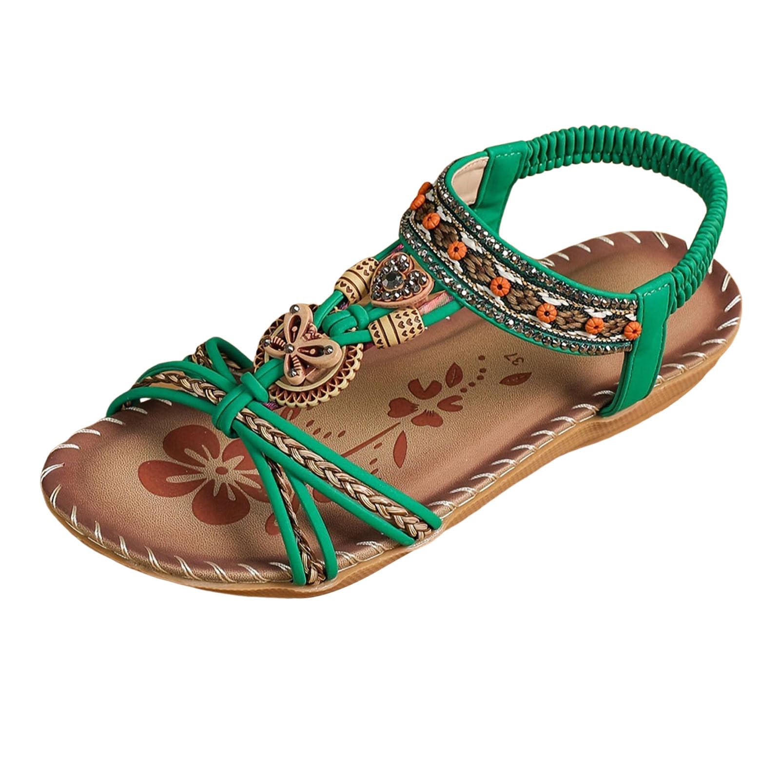 Générique Sandale Femme Ete Chaussure De Plage Pantoufle Extérieures Intérieures Taille 36-41 Eu Basket Sans Lacet Sabot Veau Sandales Plateforme Tongs Et Claquettes Piscine