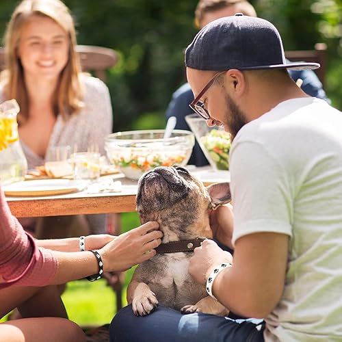 Miniatura 6 de Funtery 100 pulseras de goma con estampado de patas, pulseras elásticas de silicona, pulseras de silicona con patas de perro, pulseras de goma,