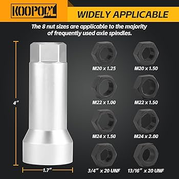 Amazon.com: 10-Piece Axle Spindle Threading Set