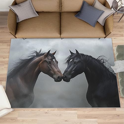 Miniatura 60 de Alfombras deportivas geniales para dormitorio, alfombra de área de automóvil deportivo para sala de estar, alfombra antideslizante para interiores,