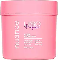 Nuance, Máscara B-Tox, pró-repair, liso perfeito, 250g
