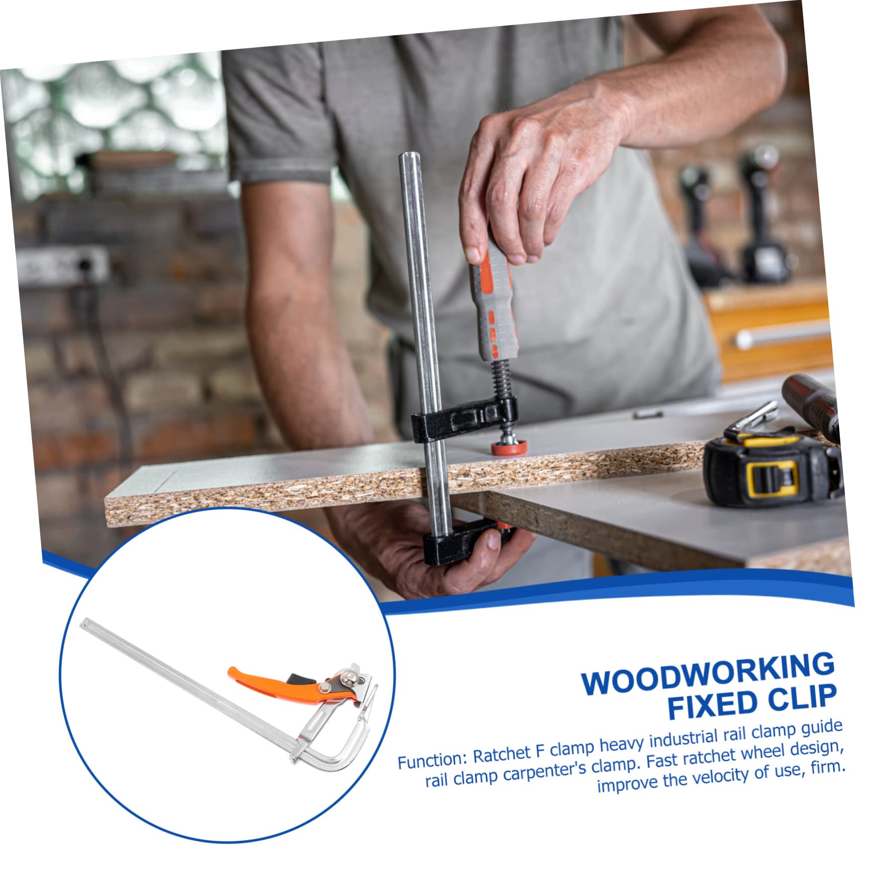 iplusmile Serre-joint Pour Travail Du Pince Robuste Clip Fixe Pour Bricolage Outil Pratique Sans Effort