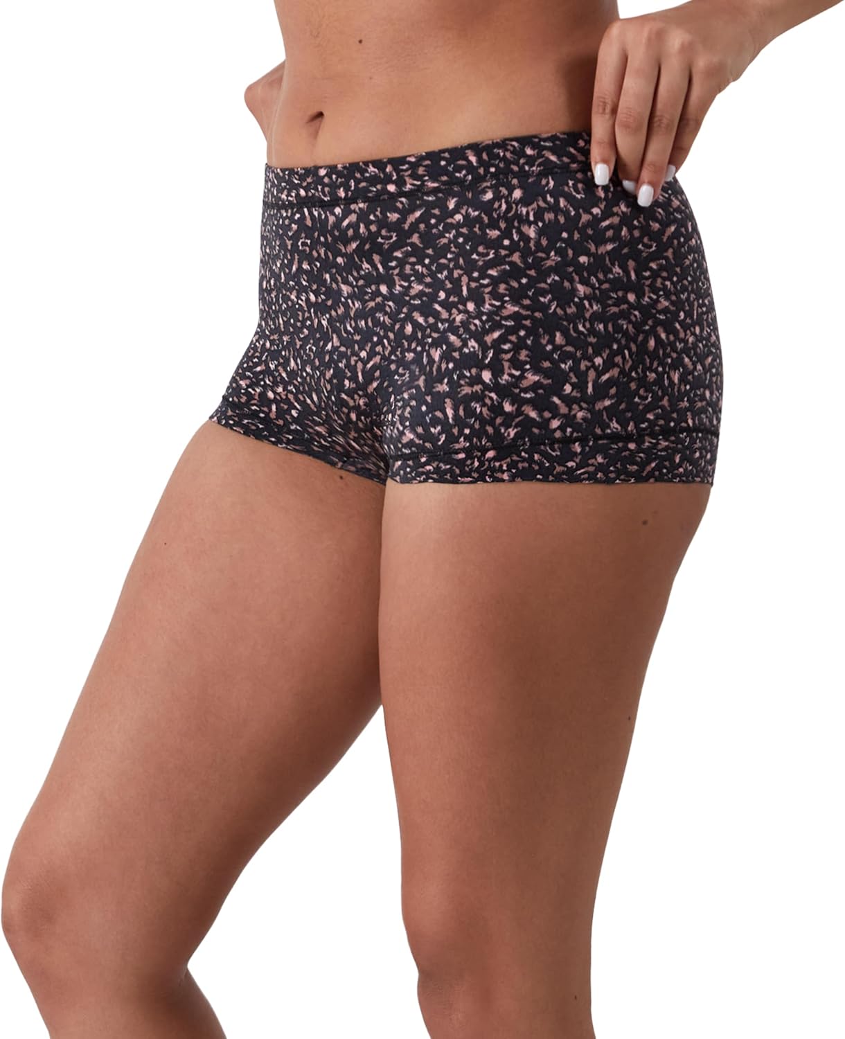 Maidenform Women's Underwear Boy Shorts Pack, 3-Pack, Microfiber Boy short Underwear Women Pack, Coverage Panties for Women - Image 3