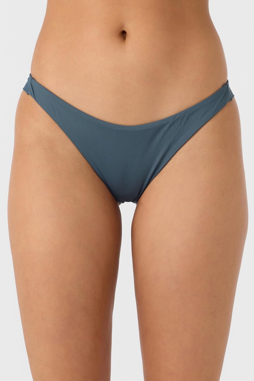 O'NEILL Womens Saltwater Solids Hermosa Bikini Bottom, Slate, S