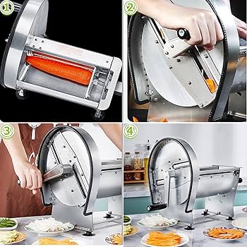 Huanyu 業務用野菜スライサー 手動 Amazon | Huanyu 電動スライサー 業務用野菜スライサー 電動