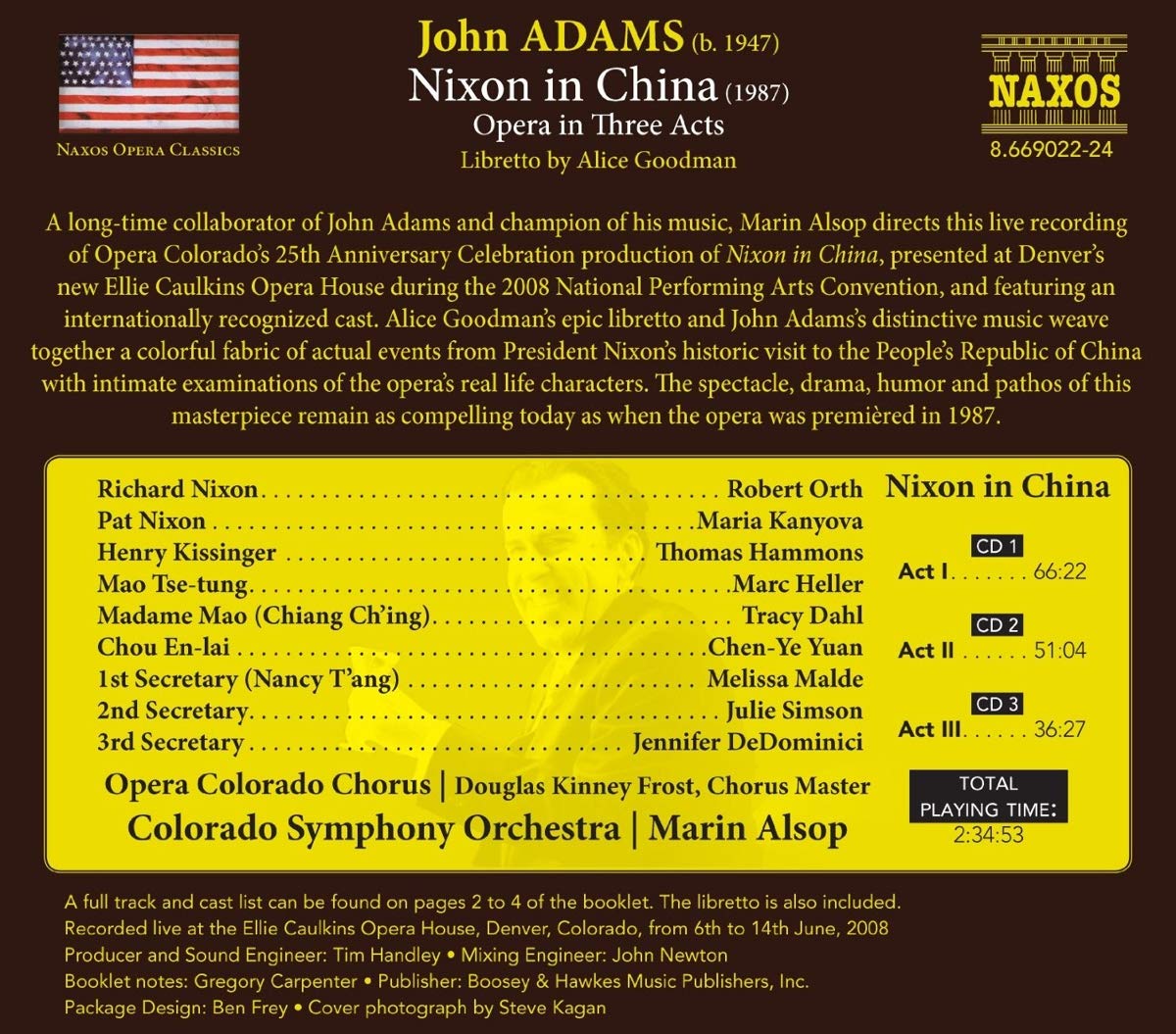John Adams : Nixon in China