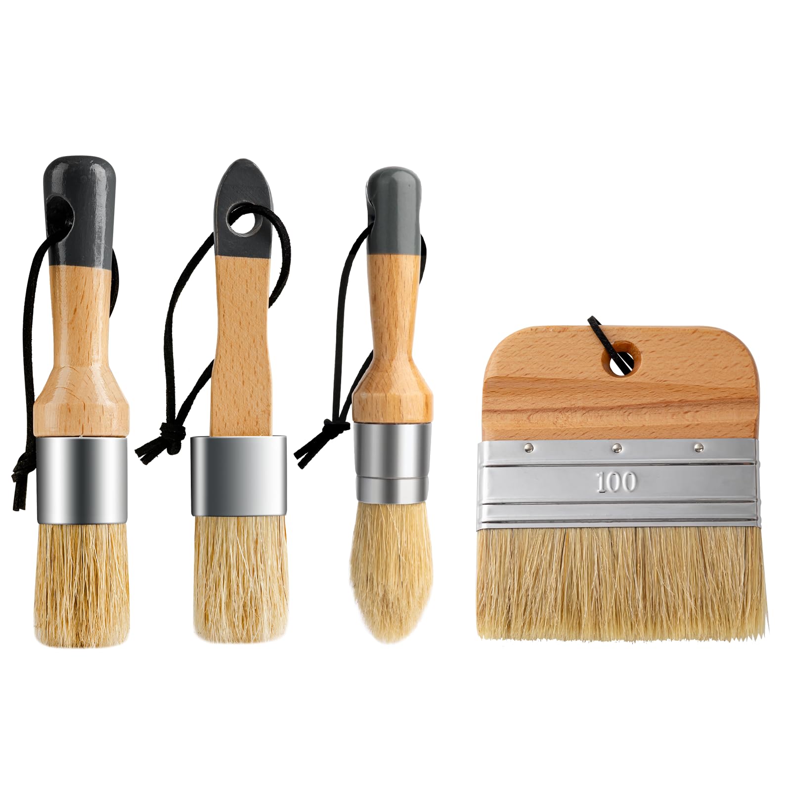 Mister Rui Chalk Paint Brush Set - 4 Brushes -1