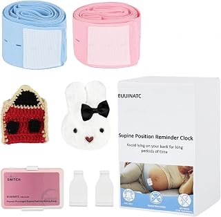 Pregnancy Anti-Supine Reminder - Gentle Vibration Alert for Sleeping, Comfortable Wearable Device for Expecting Mothers